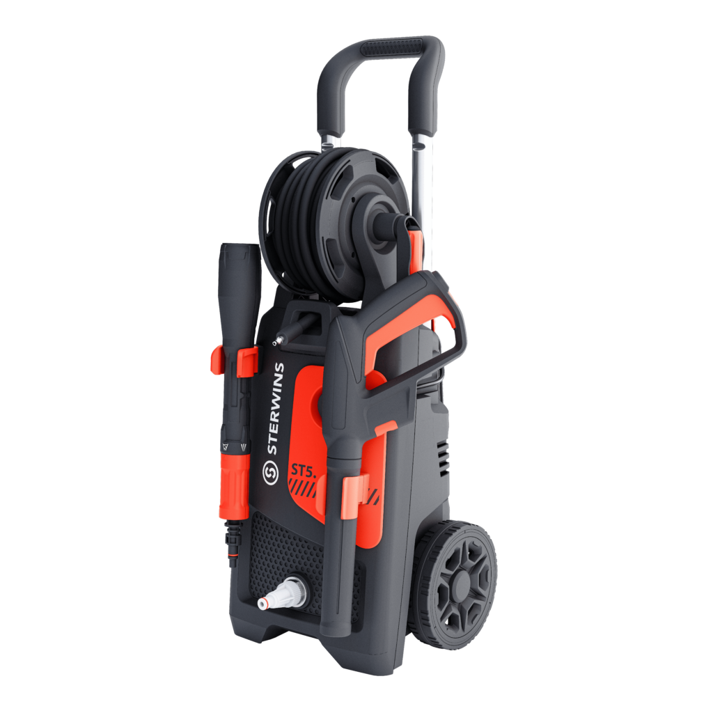 Hidrolimpiadora Eléctrica Sterwins ST-5 de 2500W y 165 Bares de Presión media 49